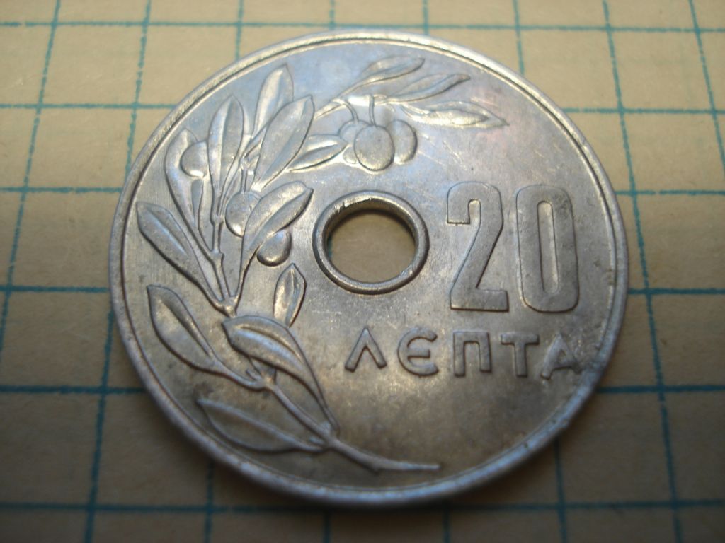 20лепта 1969 Греція - фото фото фото 1