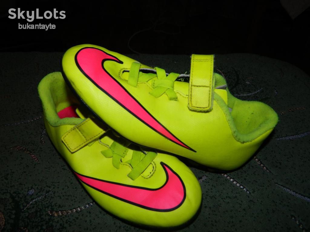 Копочки (бутсы) Nike Mercurial (оригинал) размер-31 стелька- 19см - фото фото фото 0