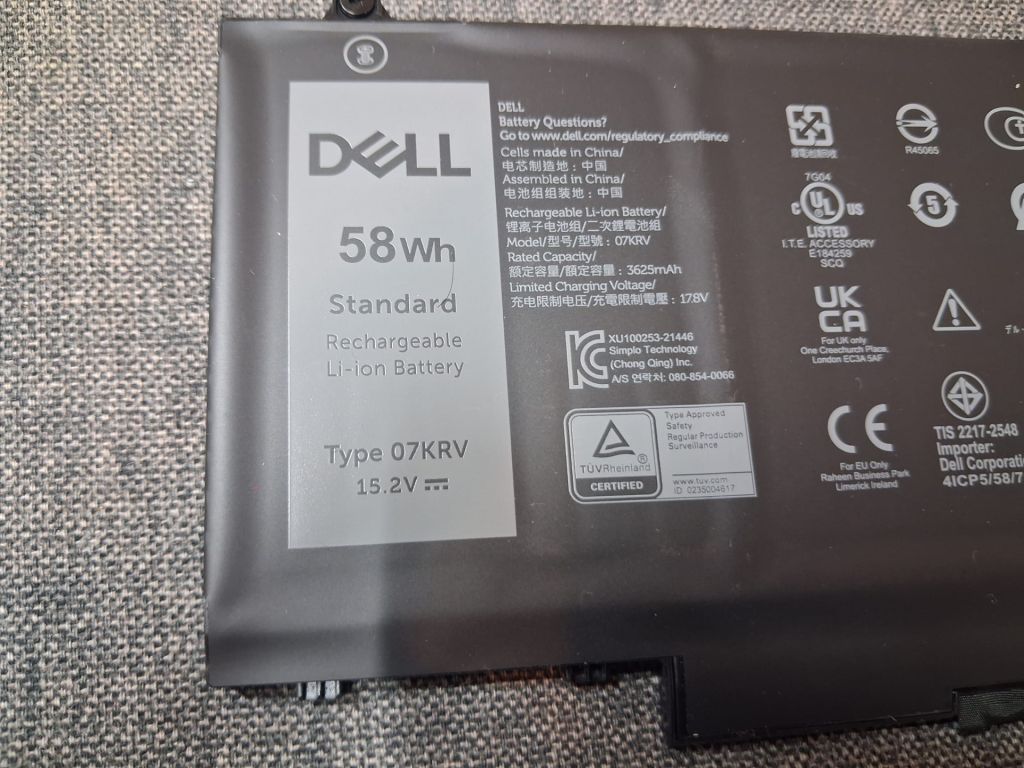 Батарея DELL LATITUDE 5430 оригінальна, нова !!! - фото фото фото 1