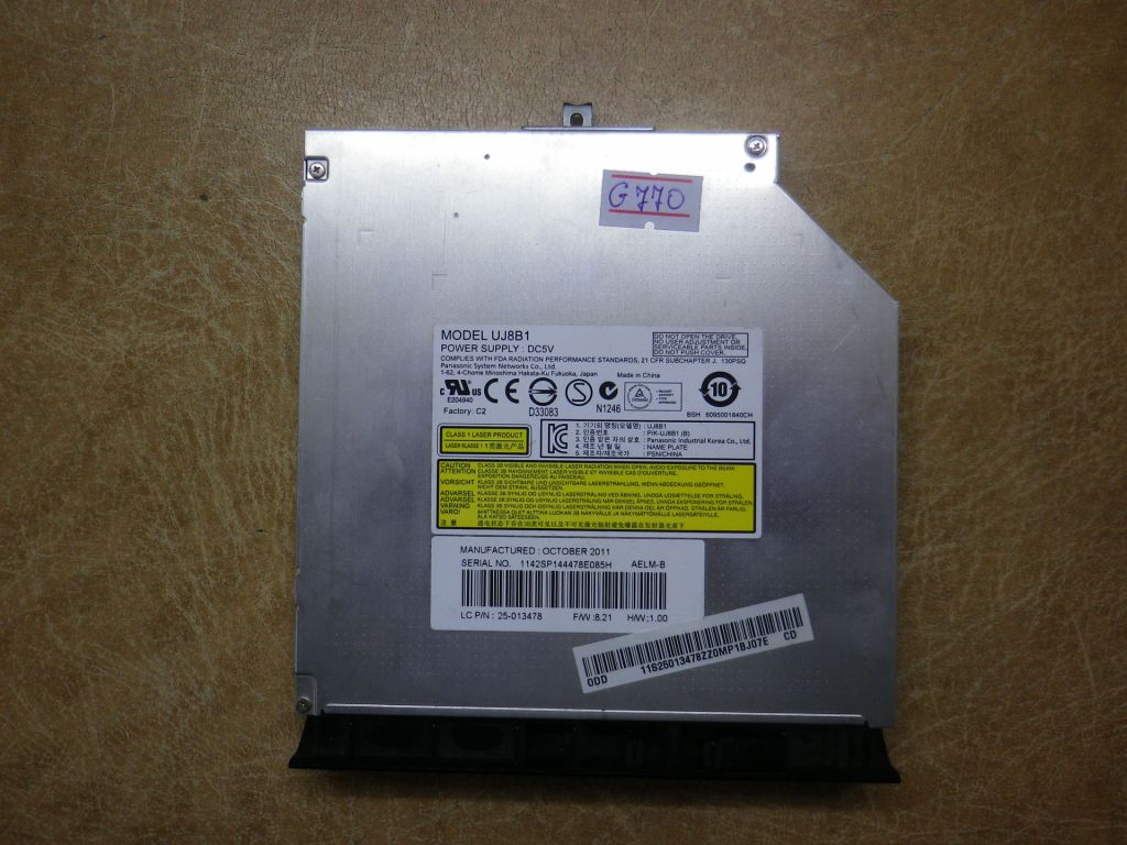 Б/У Привід на Lenovo G770 - фото фото фото 0