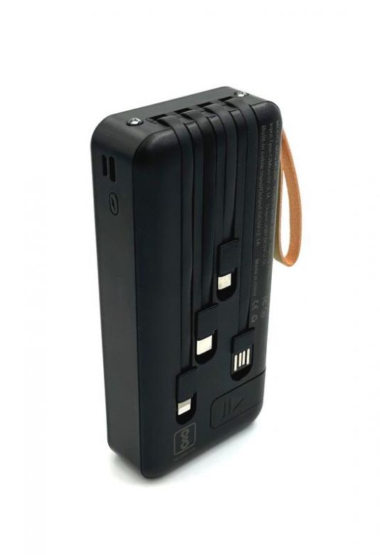 Power Bank OARMIO MXQ-M120A  (20000mAh/2.1A/1USB)  LED Чорна - фото фото фото 1