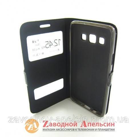 Чехол книжка Samsung A3 A300 Smart Case black - фото фото фото 2