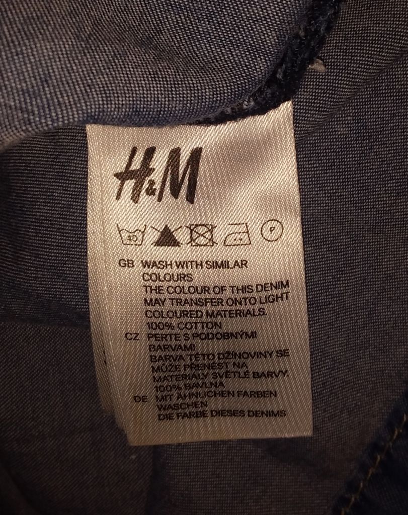 Джинсовий сарафан H&amp;M  L - фото фото фото 9