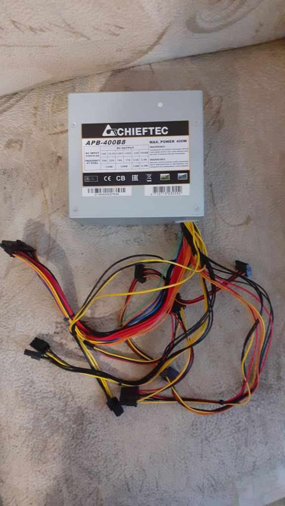 Блок питания Chieftec APB-400B8 400W VGA 8pin - фото фото фото 2