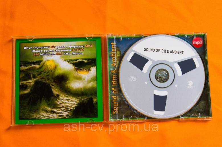 Музичний диск CD. Sound of Idm and Ambient (mp3) - фото фото фото 3