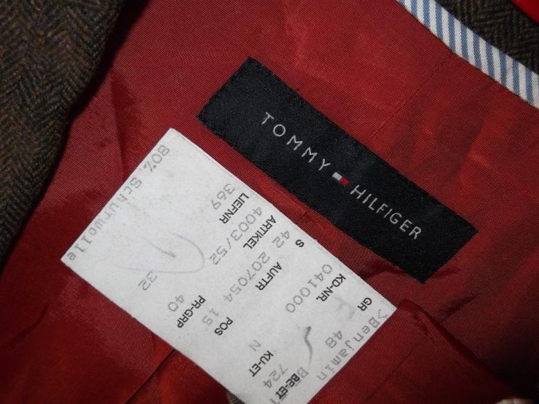ПИДЖАК TOMMY HILFIGER.р-М ОРИГИНАЛ-80ШЕРСТЬ! - фото фото фото 1