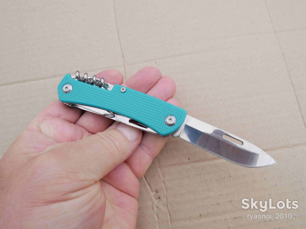 FREETIGER Multifunction Multi-Tool, Blue glass fiber, 440, Outdoor, EDC - фото фото фото 5