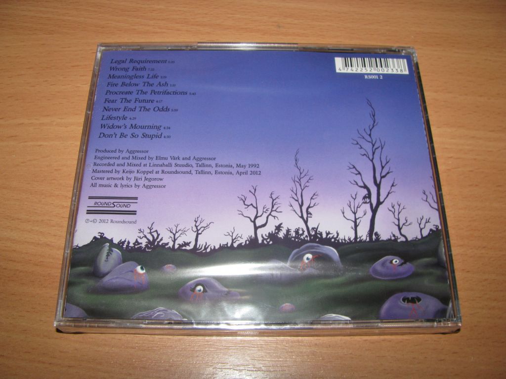 AGGRESSOR - Procreate The Petrifactions    (2012 Roundsound 1st press) - фото фото фото 1