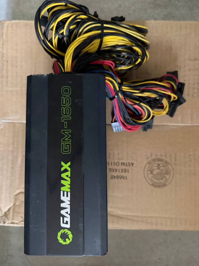 Блок питания GameMax GM - 1650  ATX 1650Wat 80 plus Gold - фото фото фото 3