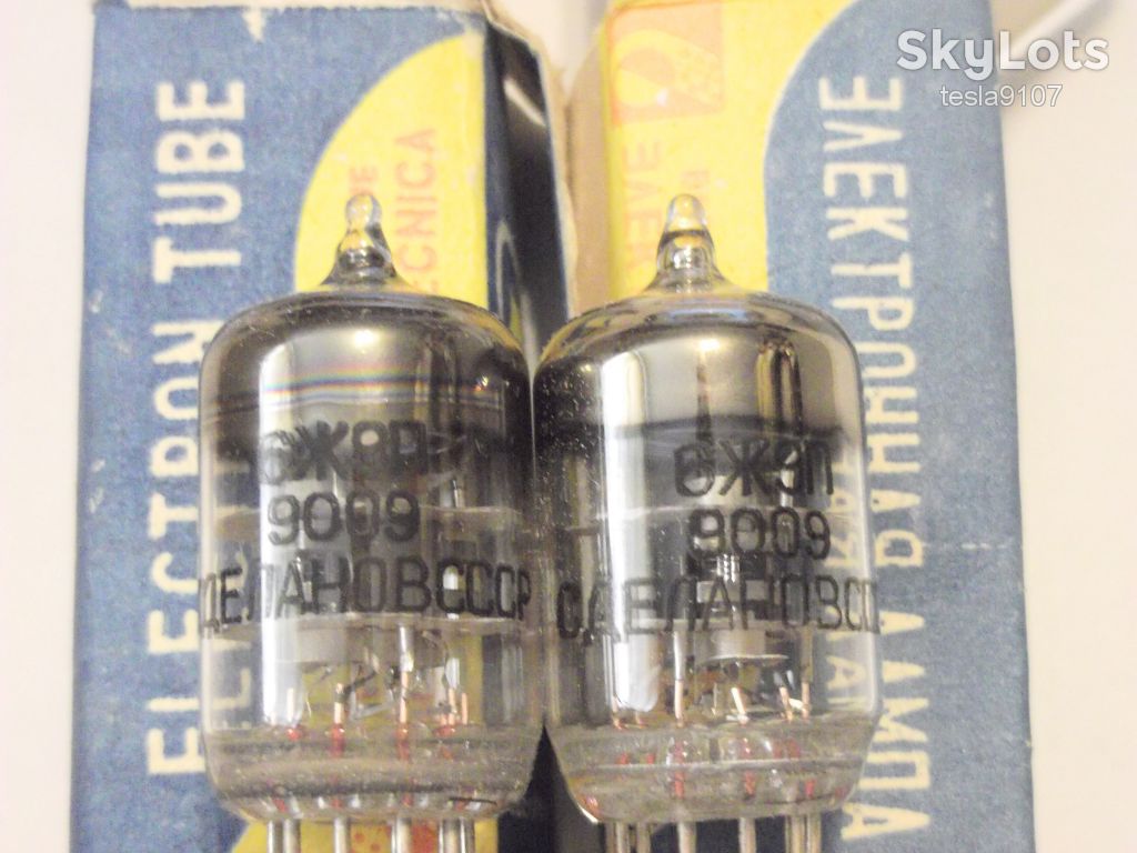 Радиолампы 6Ж9П партия 90 09 лот - 1шт - фото фото фото 1