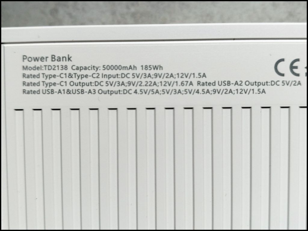 Повер банк M.TK 50 000mAh PD22.5W QC3.0 - фото фото фото 2