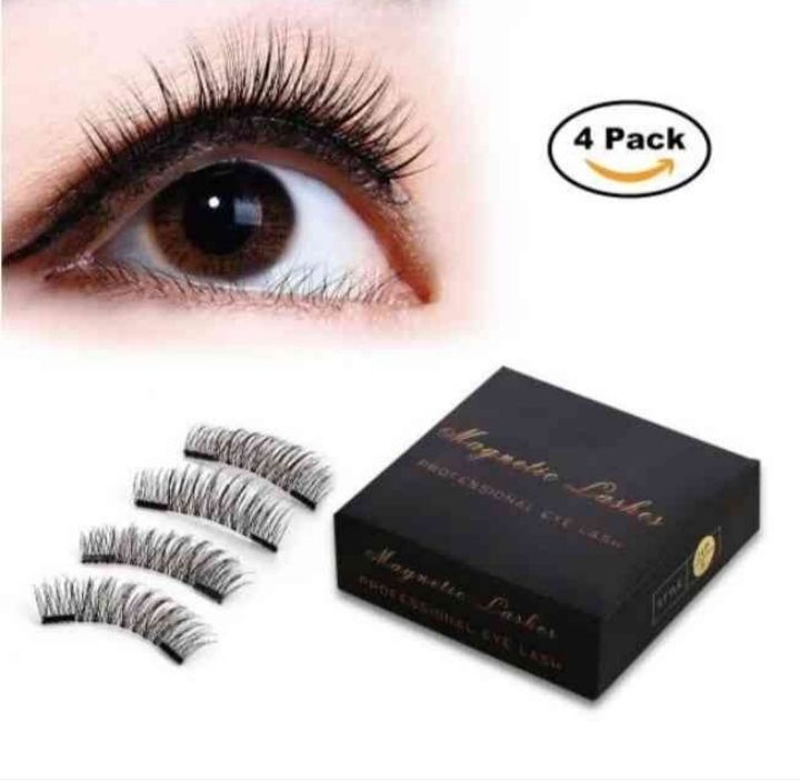 Магнітні вії Magnet Lashes 3 магніти 3D шовк. - фото фото фото 3