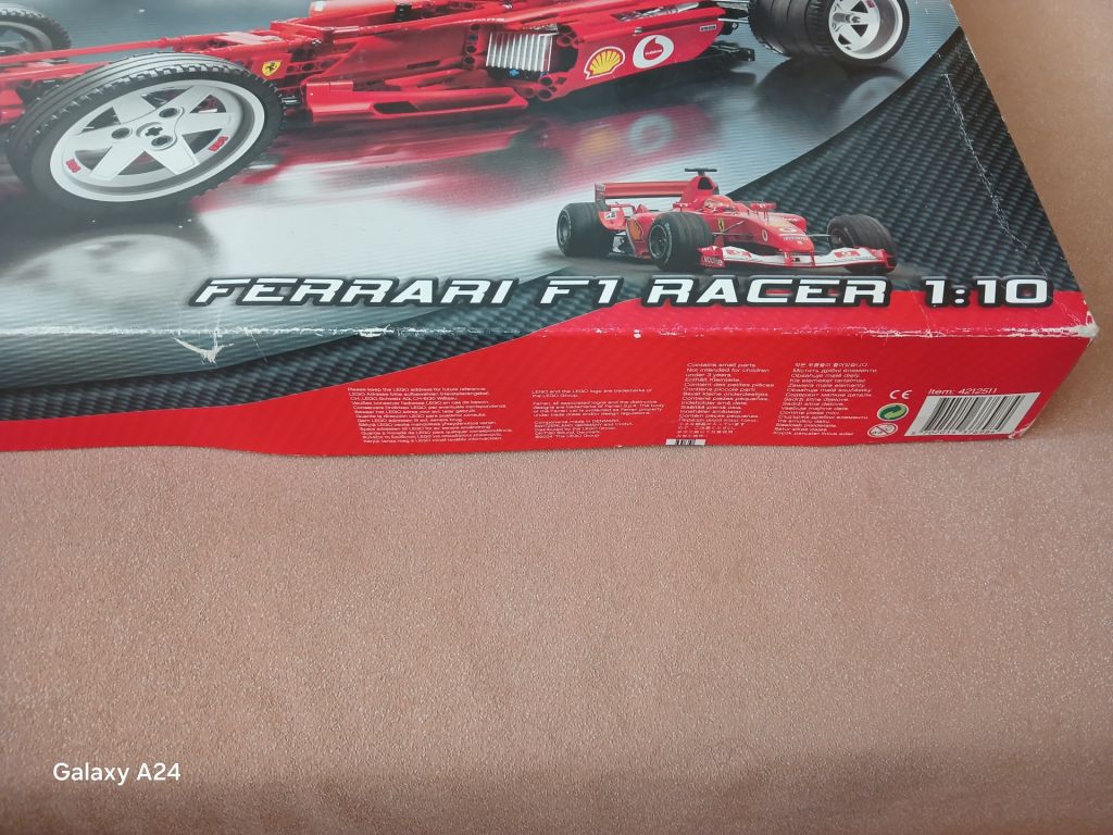 Lego 8386  Racers, 2004 рік, Ferrari, 719 деталей - фото фото фото 2