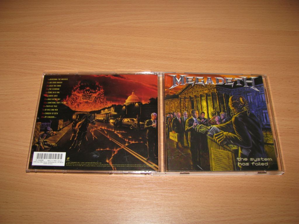 MEGADETH - The System Has Failed    (2004 Sanctuary 1st press,USA) - фото фото фото 0