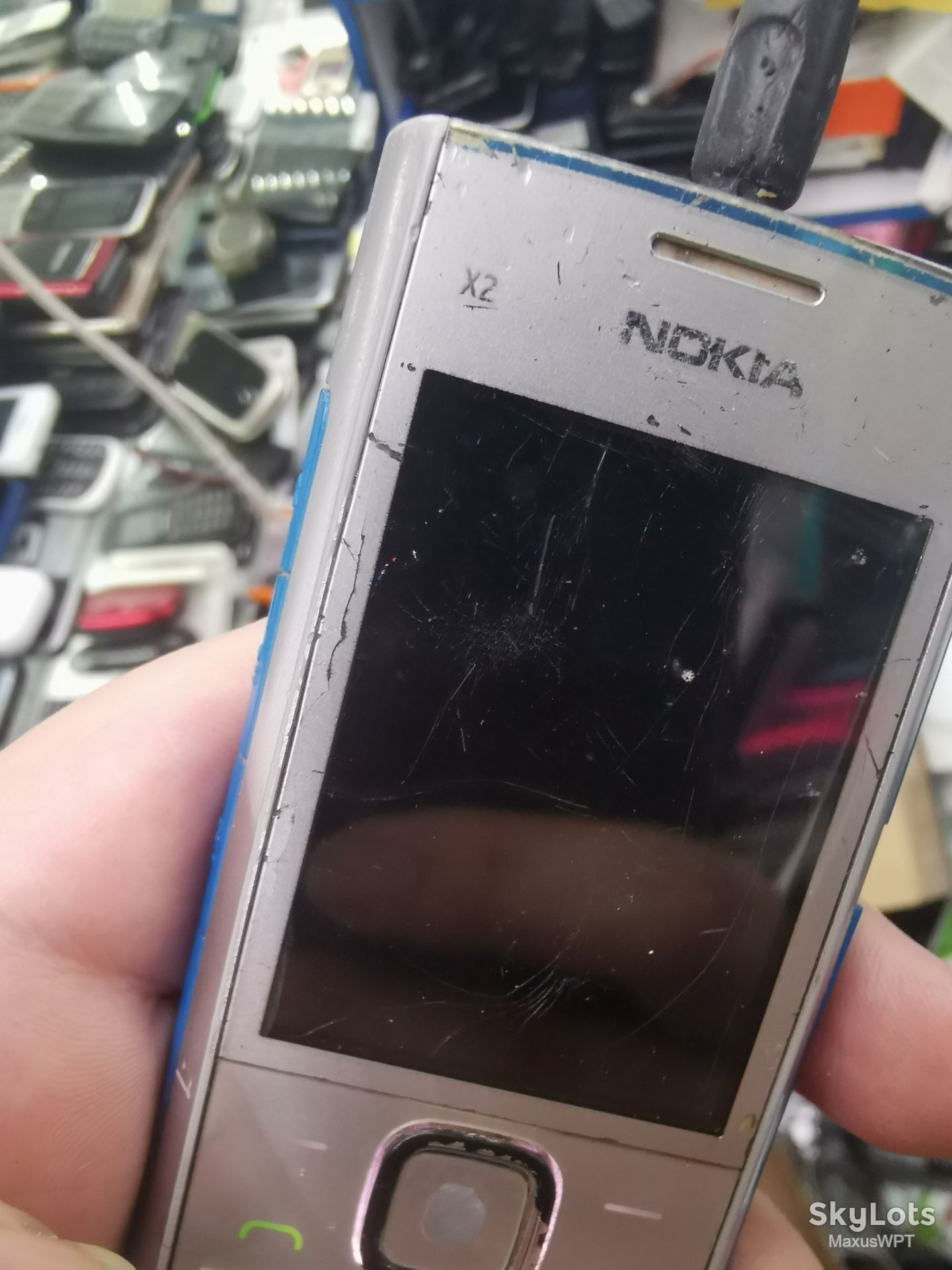 #942 Sklad Nokia X2 00 silver 1 - фото фото фото 1