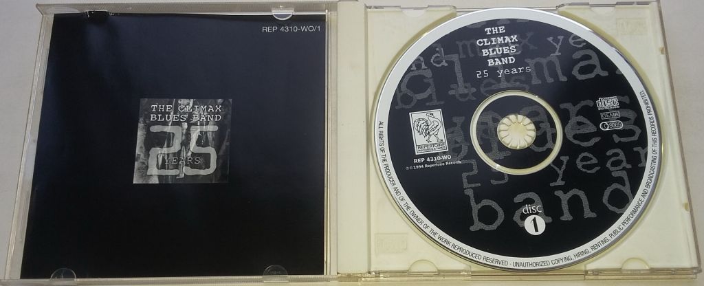 CLIMAX BLUES BAND 25 Years 1968-1993  (Disc 1) CD  Germany - фото фото фото 1