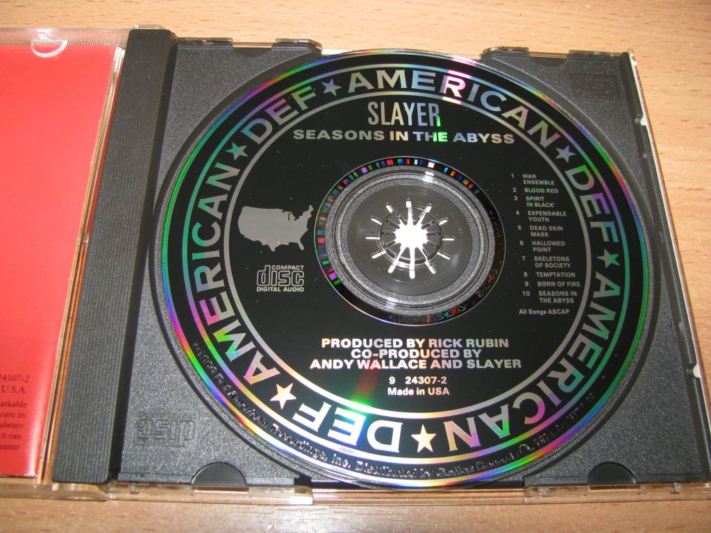 SLAYER - Seasons In The Abyss  (1990 Def American 1st press,USA) - фото фото фото 2