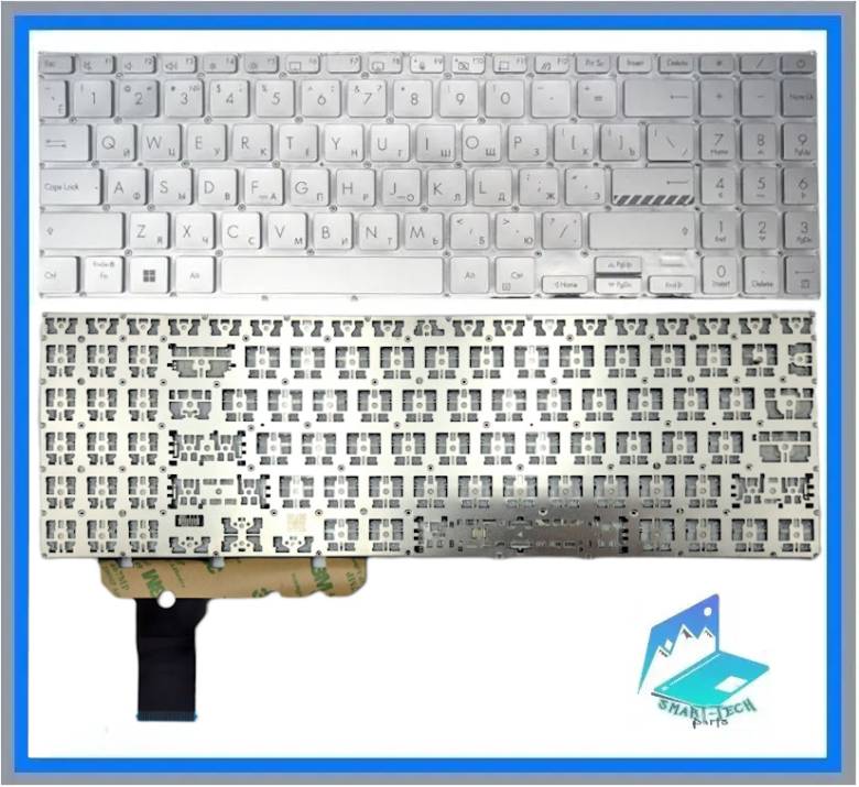 Клавиатура Asus Vivobook 15X M3504 M3504YA Silver - фото фото фото 0