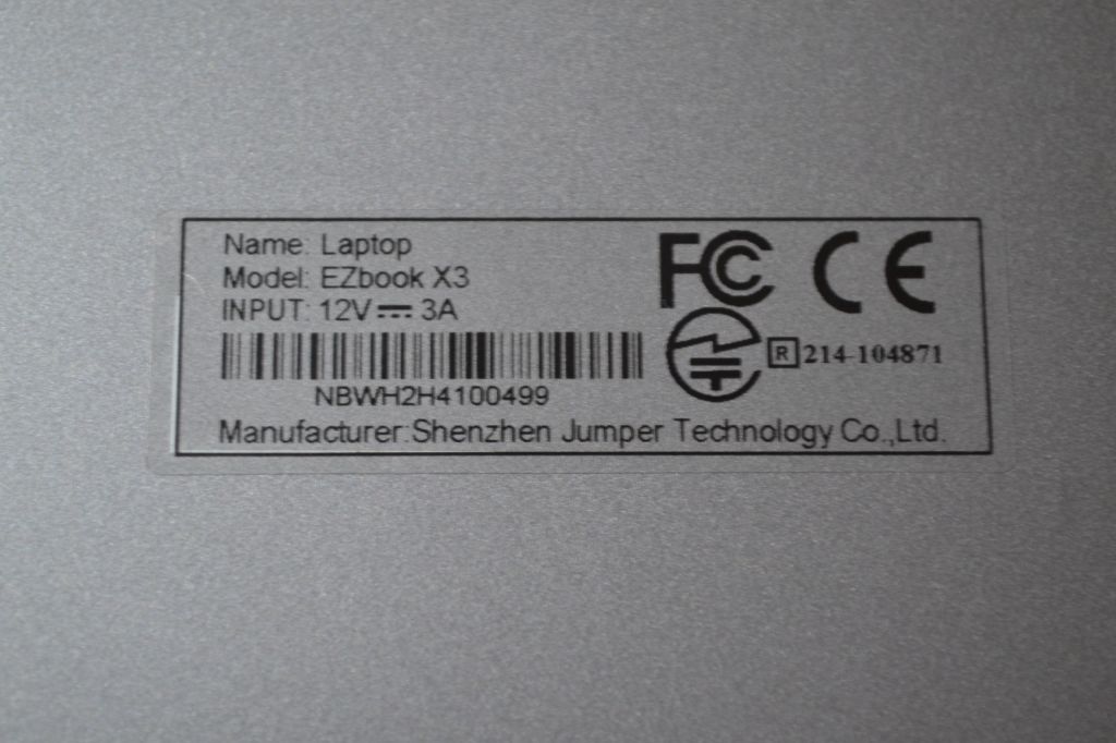 Jumper EZbook X3 разборка - фото фото фото 1