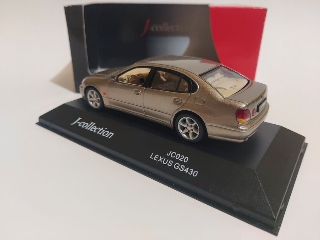J-Collection 1:43 Lexus GS430, platinum metalilic - фото фото фото 3