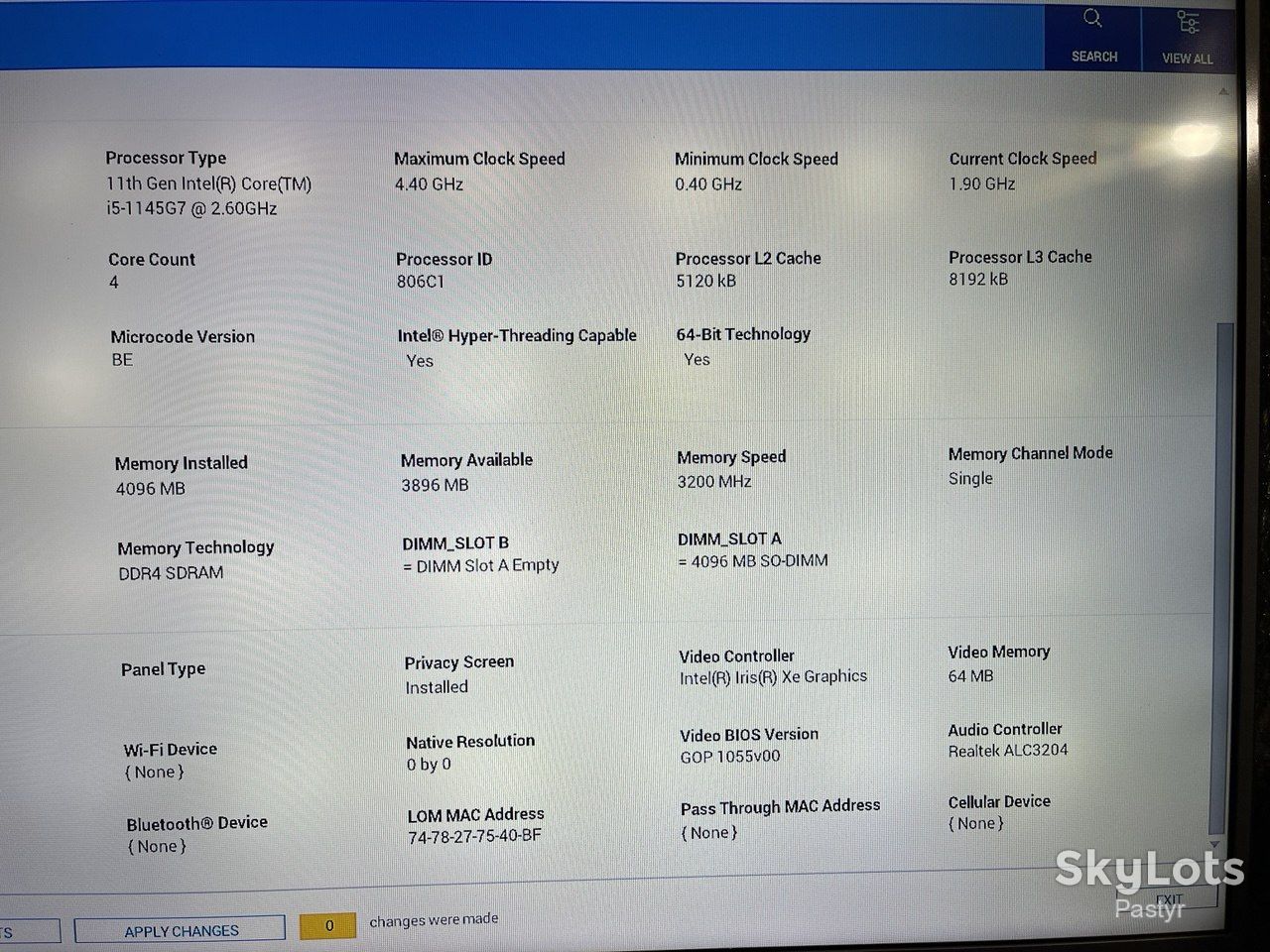 Ноутбук Dell Latitude 5420 |Core i5-1145G7|Intel iris XE - фото фото фото 3