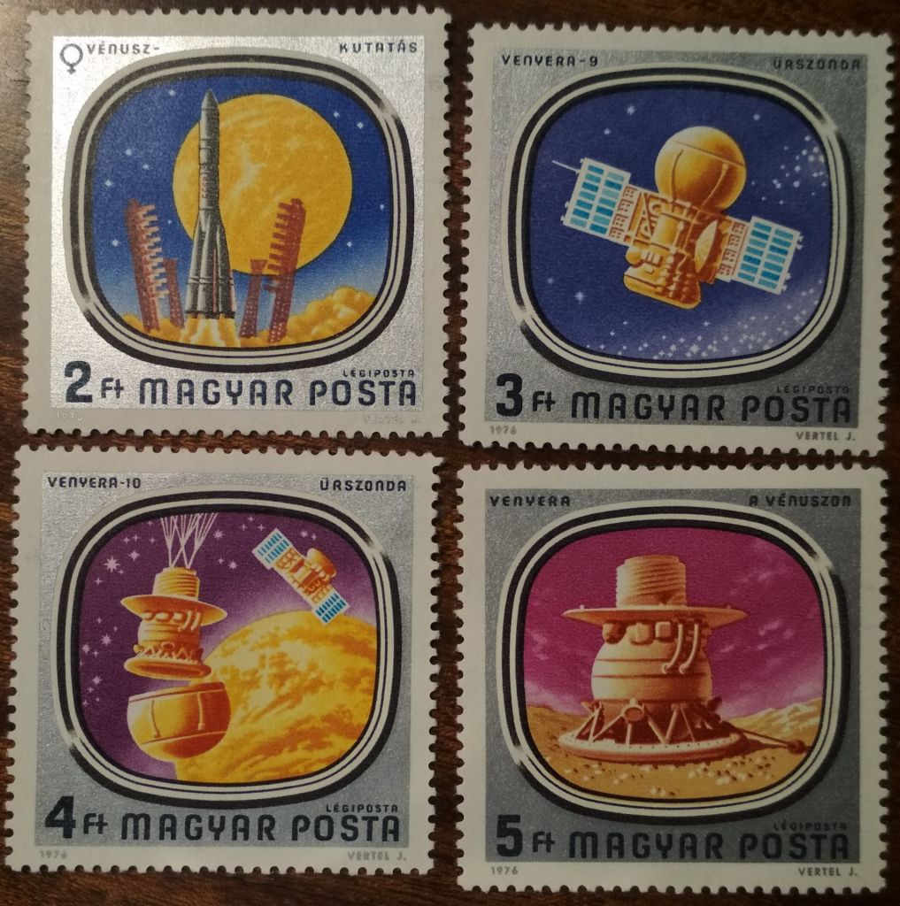 Венгрия Исследование космического пространства 1976 - фото фото фото 0