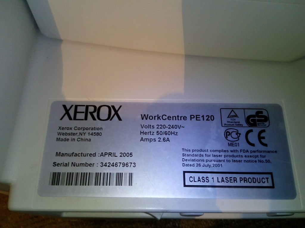 МФУ с факсом и автоподатчиком Xerox WorkCentre PE120i - фото фото фото 3