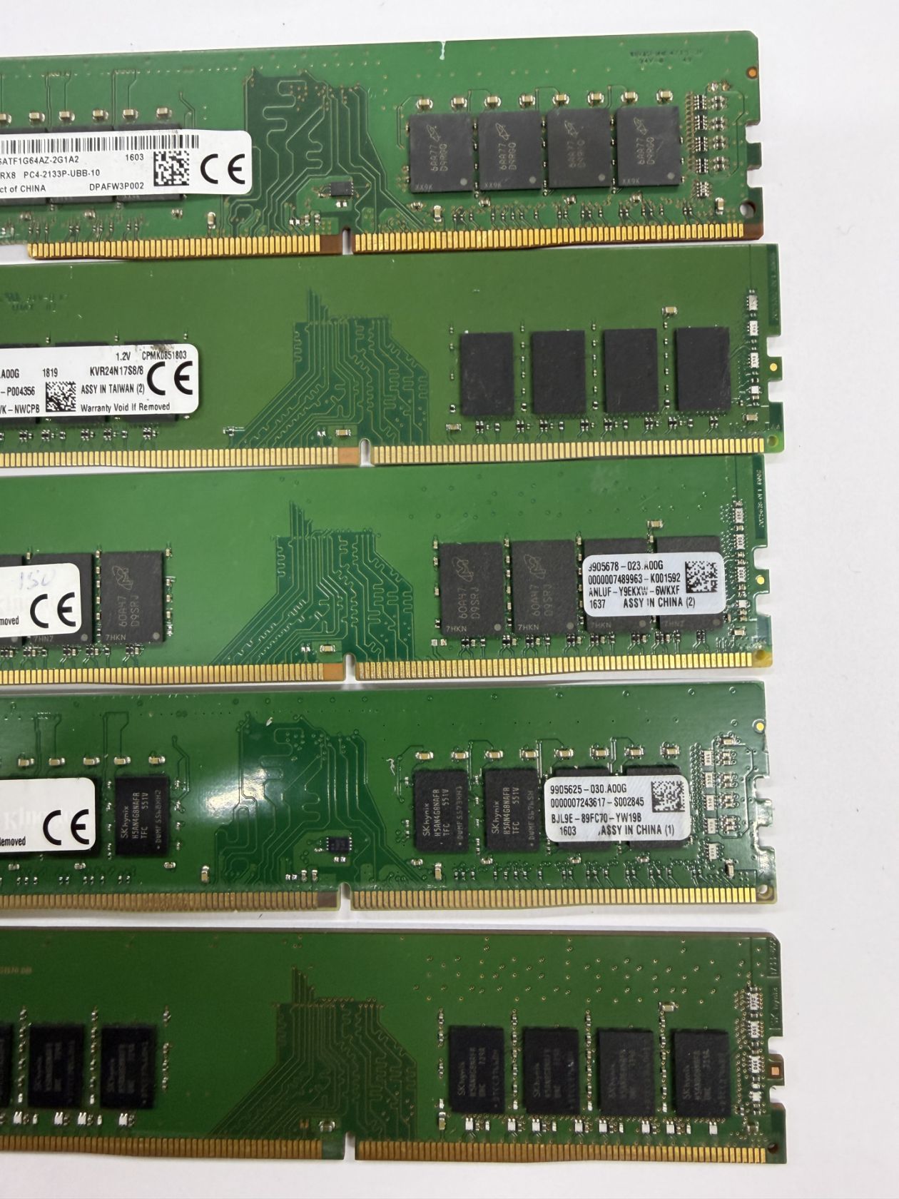 ЛОТ 5шт оперативна пам’ять 8Gb DDR4 - неробоча - фото фото фото 2