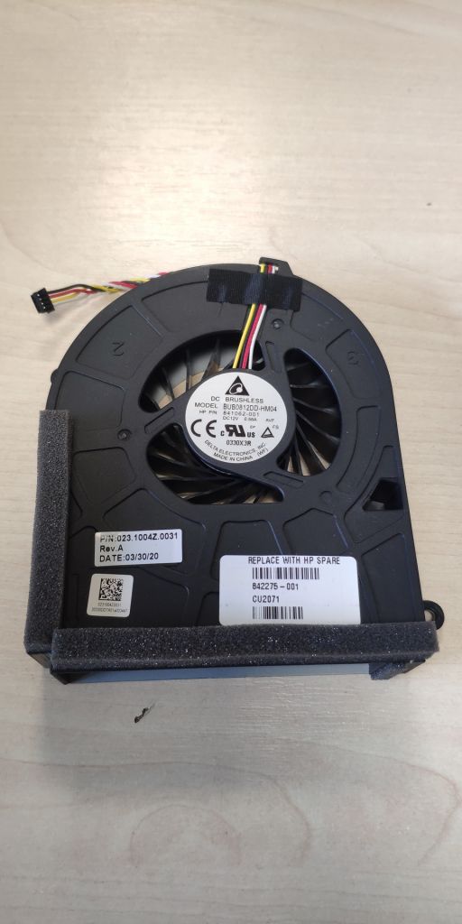 Вентилятор HP Rp9018 Aio Cooling Fan  842275-001 - фото фото фото 1