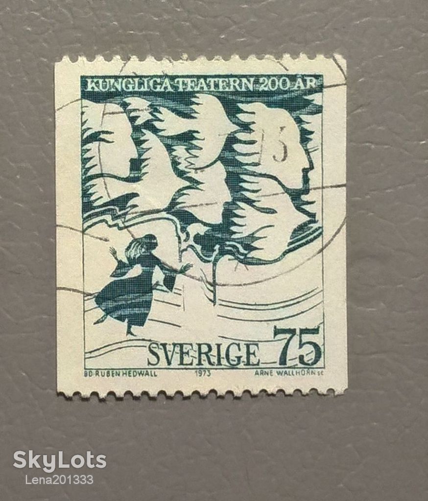 Швеция Искусство 1973 - фото фото фото 0