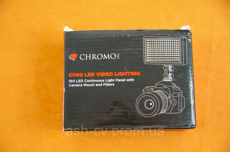 Накамерне світло Chromo CL 160 LED - фото фото фото 1
