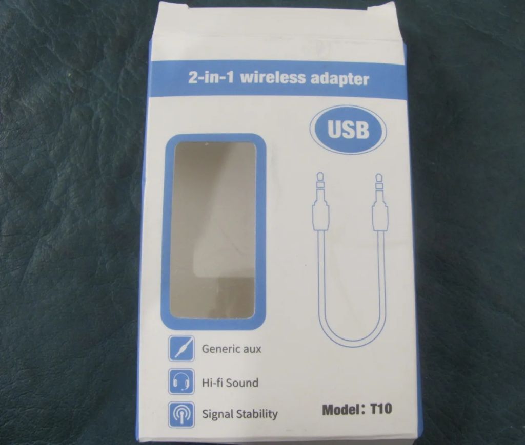 Bluetooth адаптер T10 2в1 для аудіо, магнітол та мультимедіа - фото фото фото 4