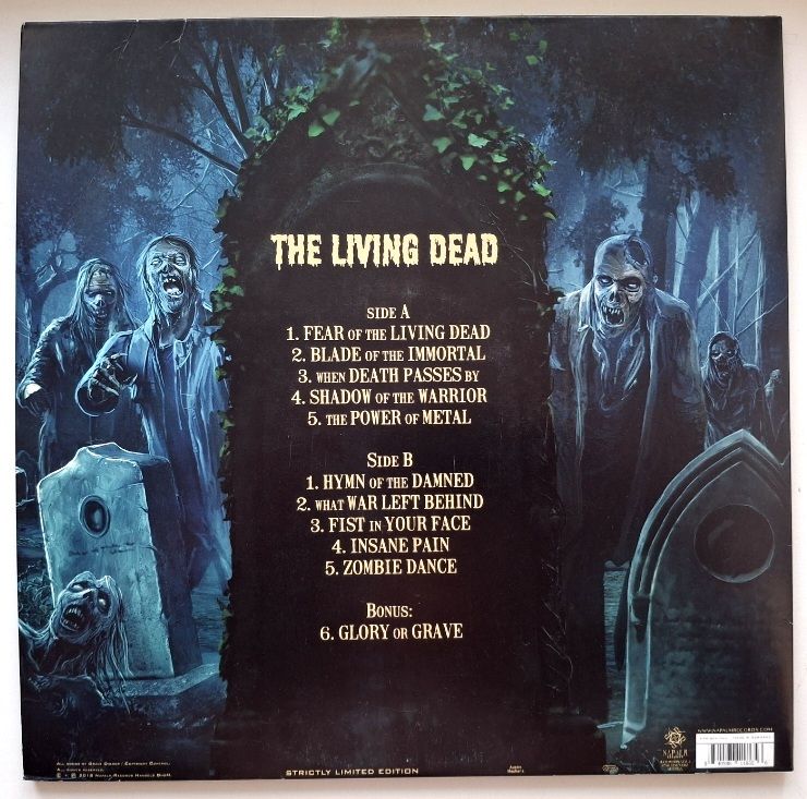 Grave Digger - The Living Dead - 2018.  (LP). 12. Vinyl. Пластинка. Germany. - фото фото фото 2