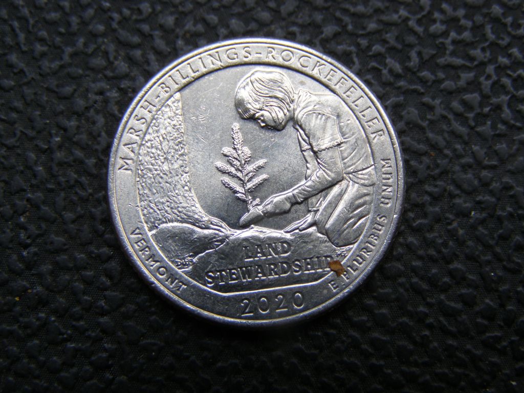 25 центов  США 2020 г. - фото фото фото 0