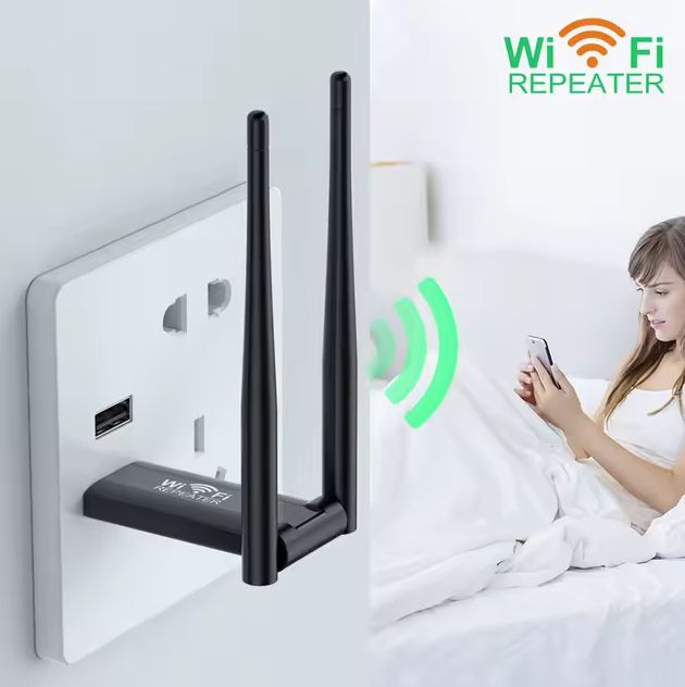 Wifi посилювач поширювач 2.4ГГц живлення через USB - фото фото фото 1