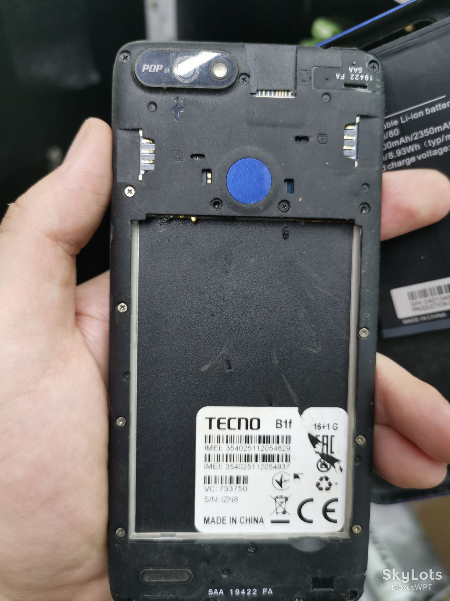 #175 Tecno Pop  2f blue - фото фото фото 2