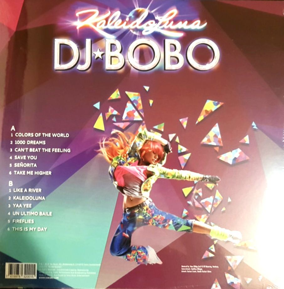 DJ BoBo - Kaleidoluna - 2018.  (LP). 12. Vinyl. Пластинка. Europe. S/S. - фото фото фото 1