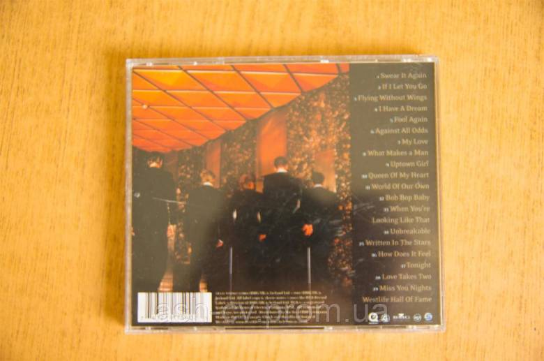 Музичний диск CD. WESTLIFE - Unbreakable - фото фото фото 2
