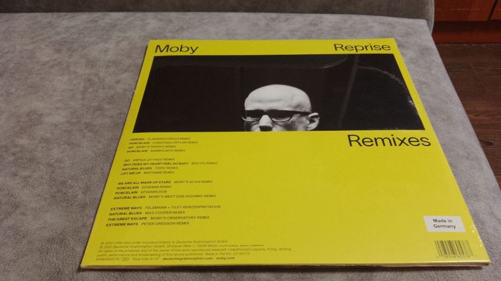Moby - Reprise Remixes. запечатанный двойной европейский винил - фото фото фото 1