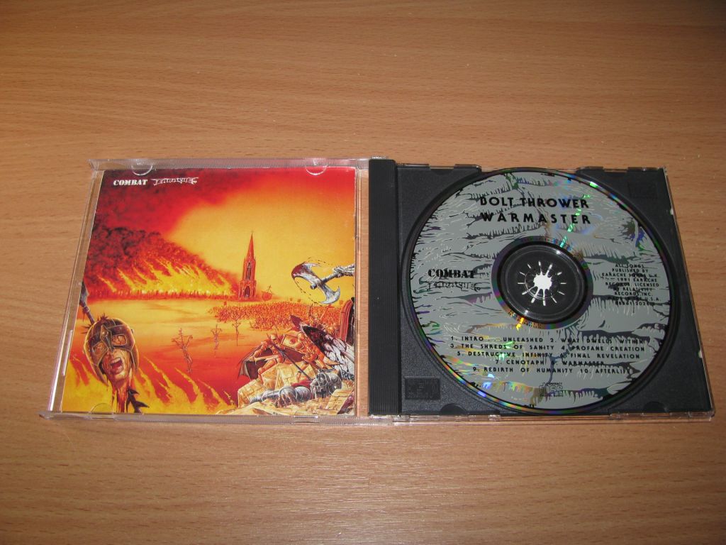 BOLT THROWER - Warmaster   (1991 Combat 1st press,USA) - фото фото фото 1