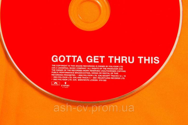 Музичний диск CD. DANIEL BEDINGFIELD - Gotta get thru this - фото фото фото 4