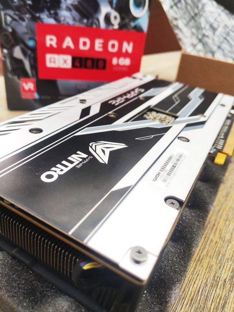 Відеокарта Sapphire RX 480 Nitro+ 8GB версія ОС      (11260-01-20G) - фото фото фото 4