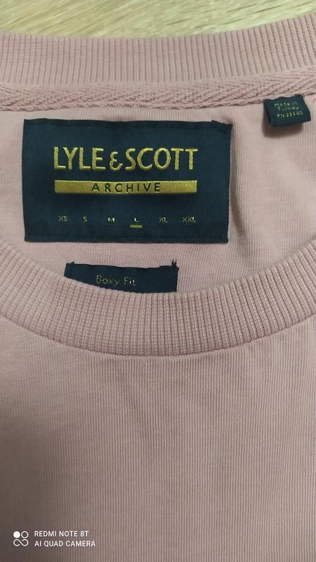 Футболка чоловіча 100% бавовна Lyle &amp; Scott - фото фото фото 3