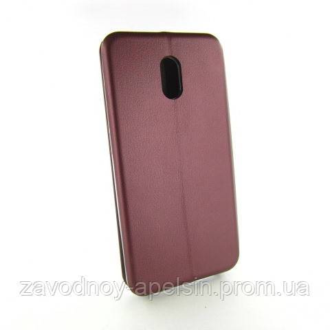 Чехол книжка Подставка Meizu M6 marsala (марсала) - фото фото фото 1