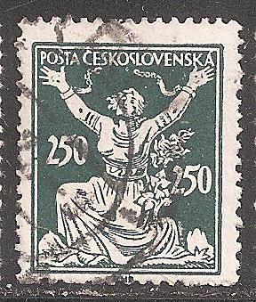 Чехословакия 1920 Sc.91  used - фото фото фото 0