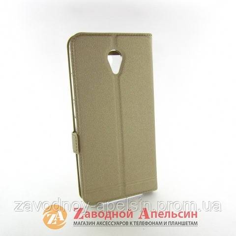 Чехол книжка Meizu M5 Note Smart Case gold - фото фото фото 1