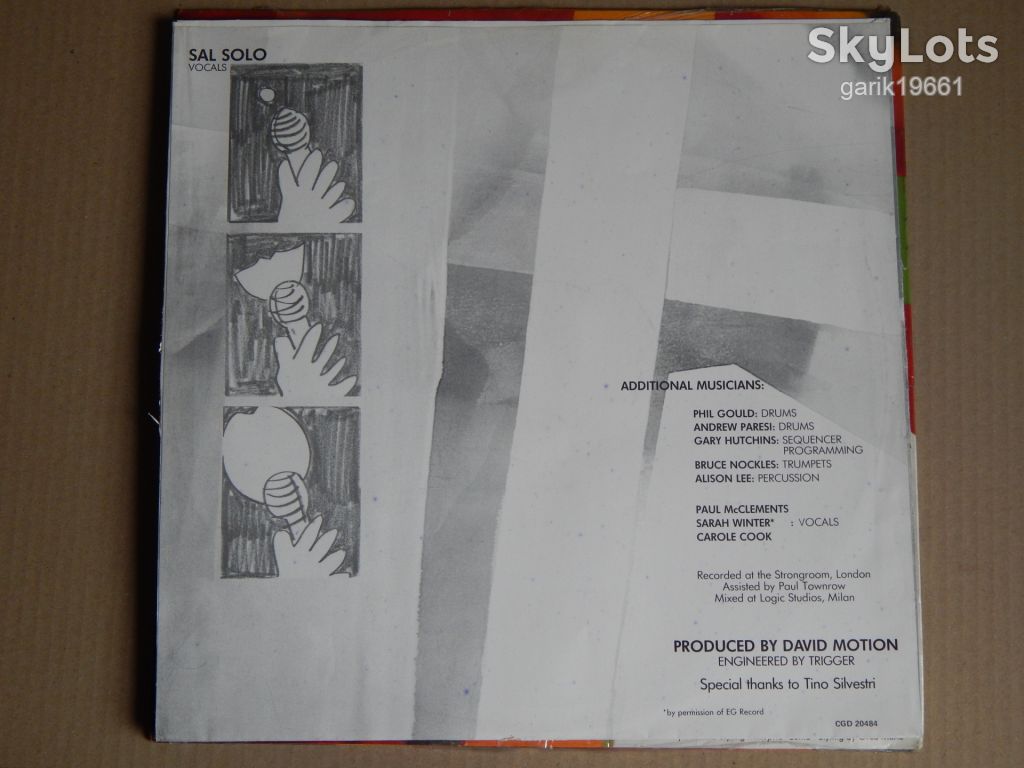 Roketz ‎– One Way  (CGD ‎– CGD 20484, Italy) insert EX+/NM- - фото фото фото 2