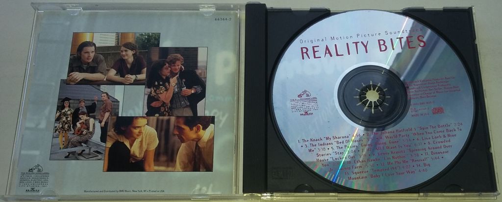 VARIOUS Reality Bites   (Original Motion Picture Soundtrack)  CD US - фото фото фото 1
