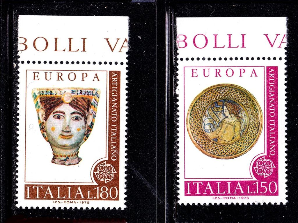 Италия  1976 г  MNH  -  искусство - фото фото фото 0