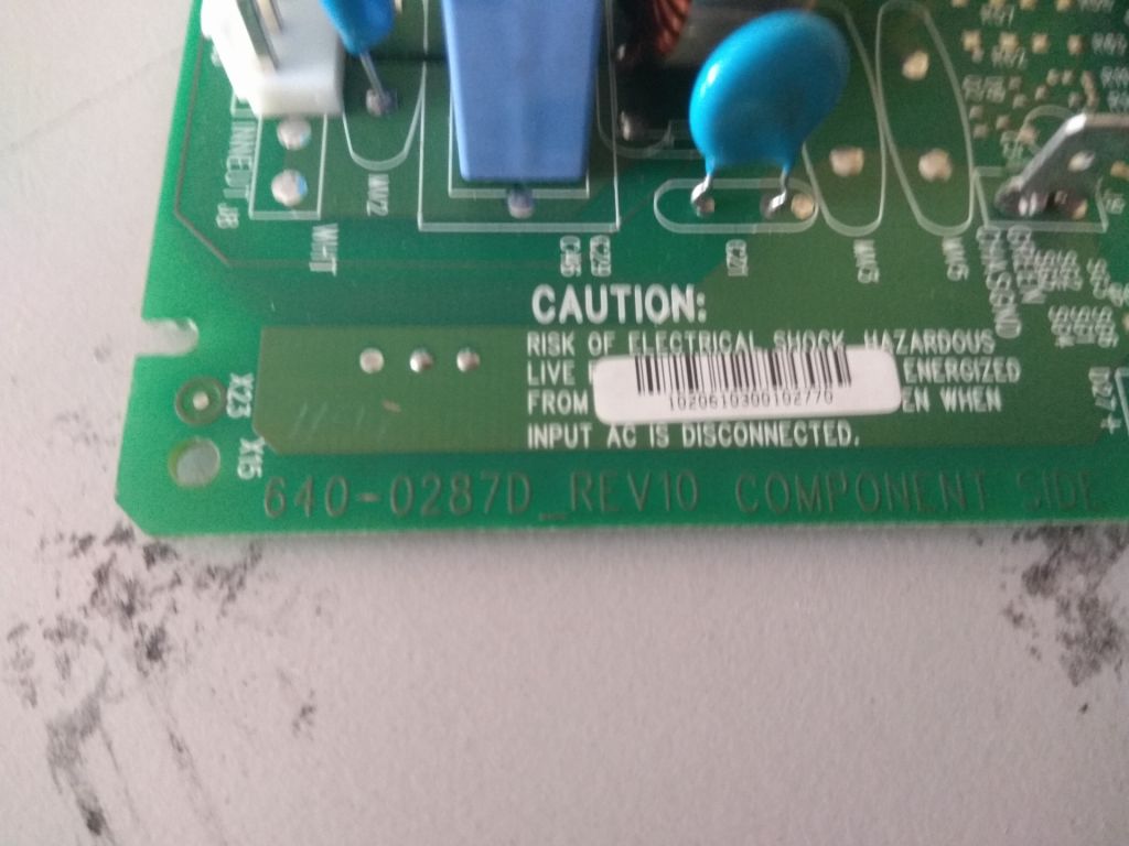 640-0287D rev10 APC UPS Control Board - фото фото фото 1